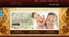 Desktop Screenshot of livingstondentalarts.com